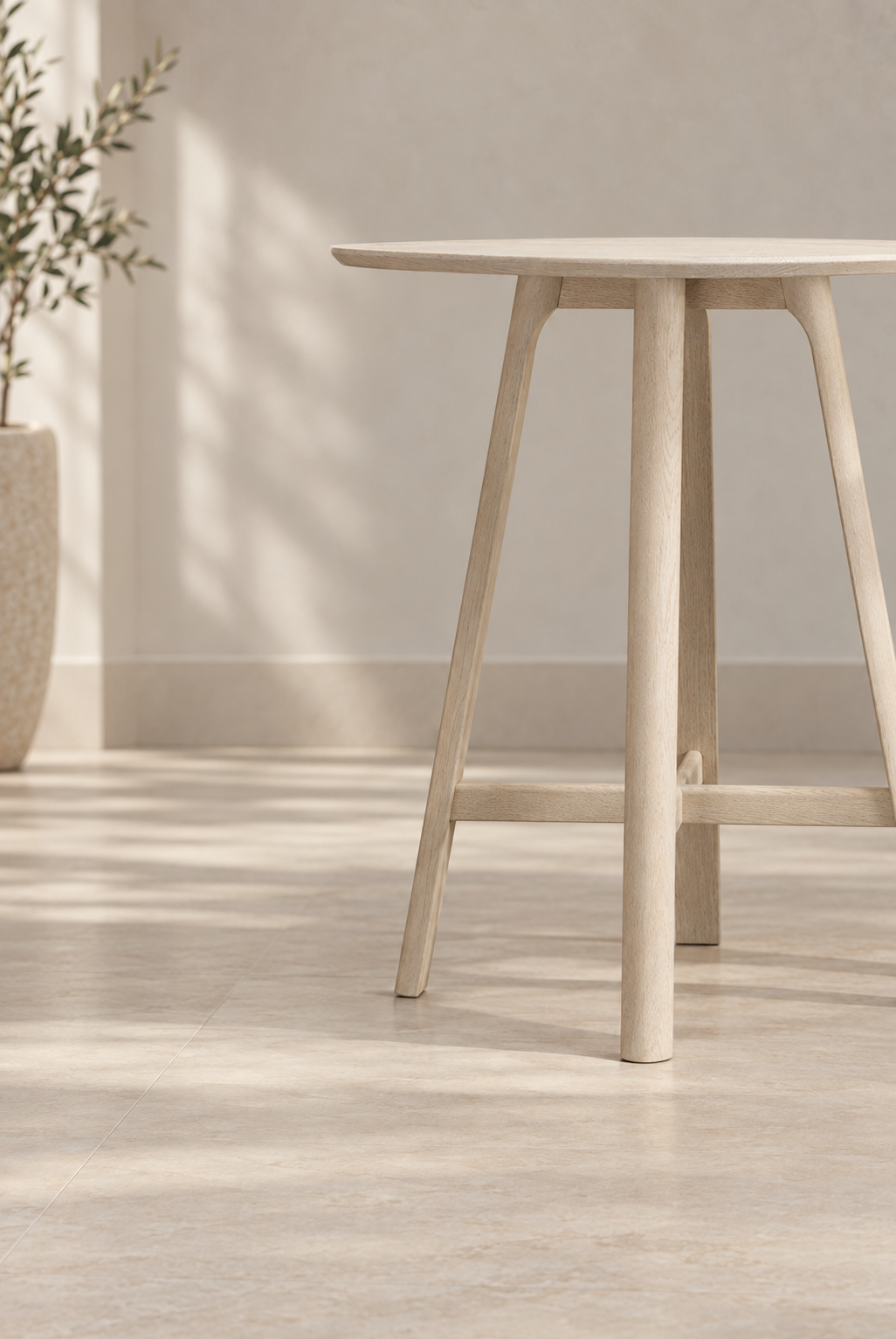 Stone 'Perch' Counter Table, view 8