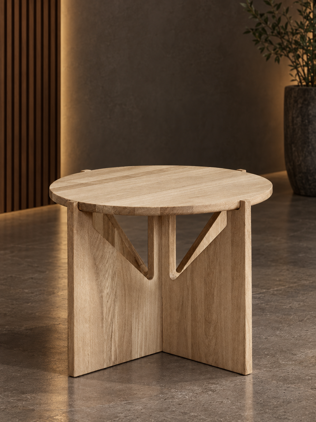Riffle End Table, view 4