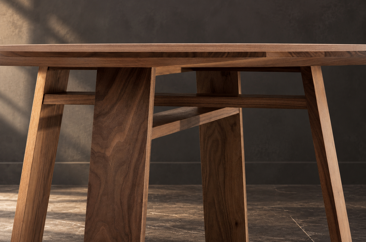 Timber 'Grove' Dining Table, view 10