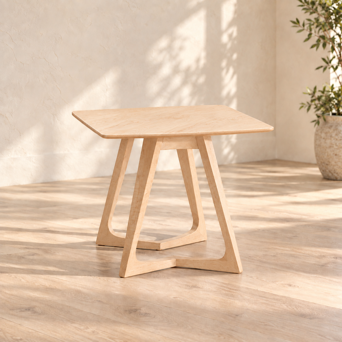 River 'Still' Nightstand in Maple