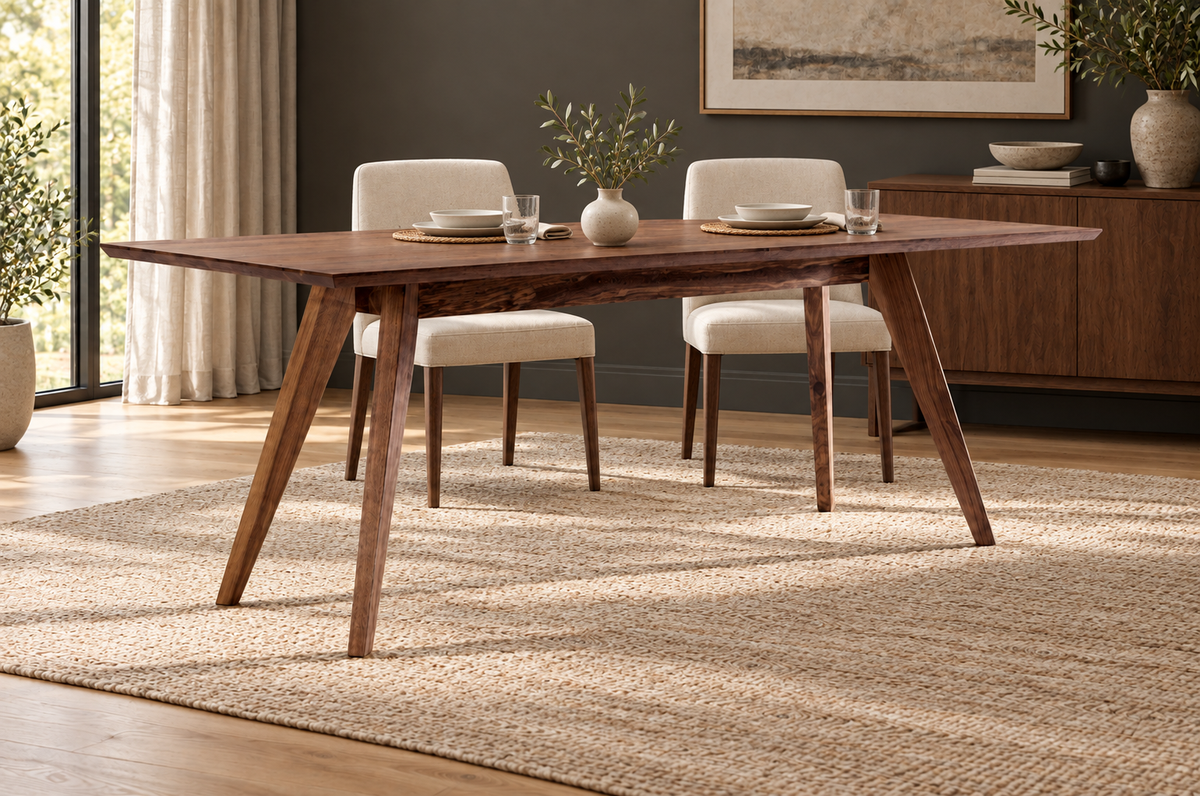 Ranch 'Homestead' Dining Table in Walnut (Small)