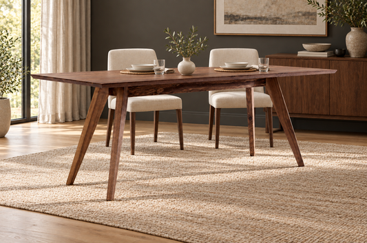 Ranch 'Homestead' Dining Table in Walnut (Small)