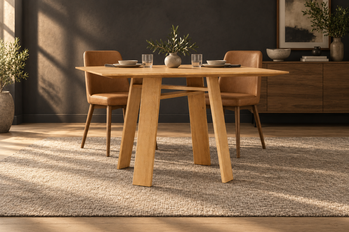 Timber 'Clearing' Dining Table, view 2