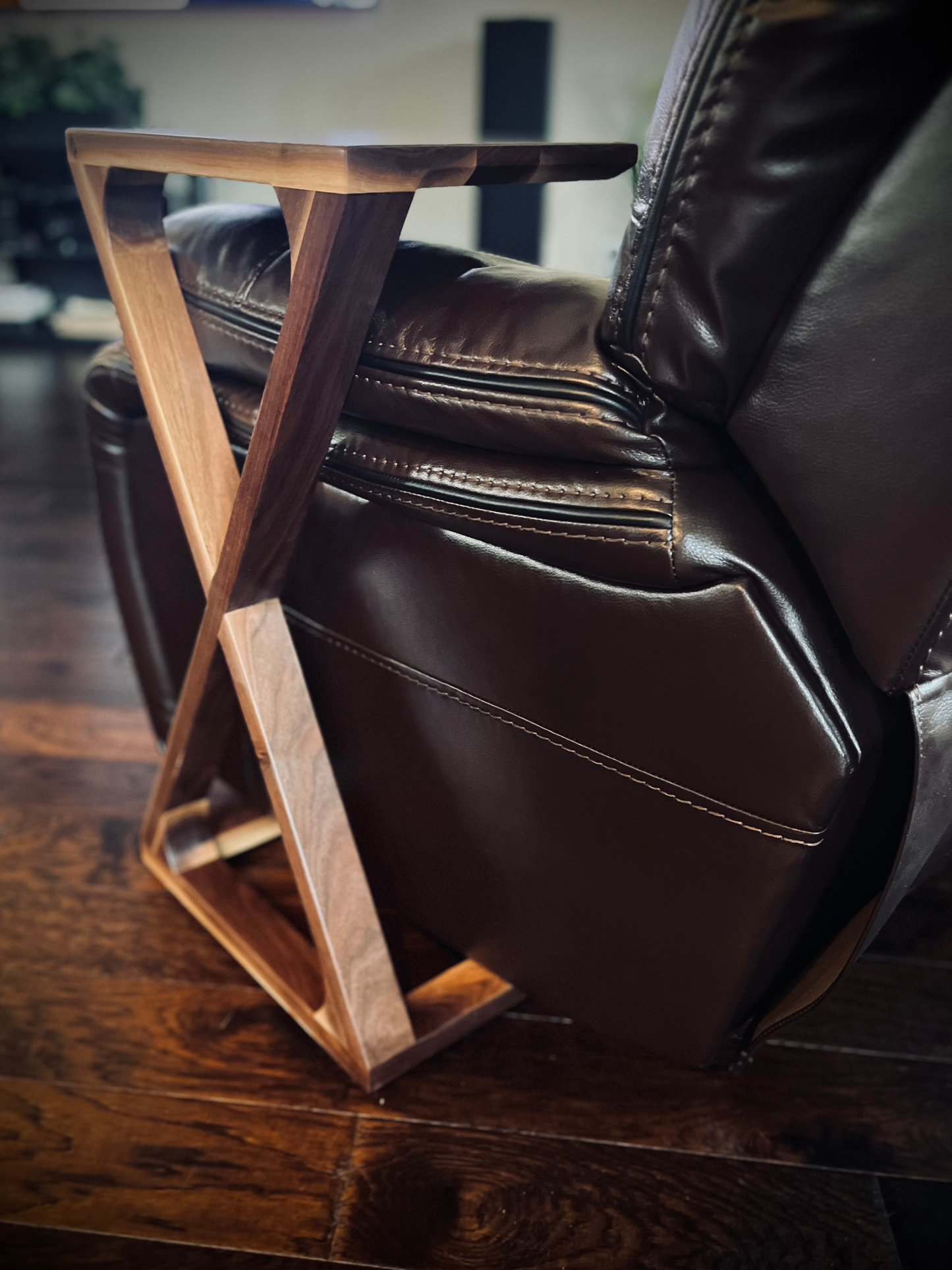 Timber 'Torch' Side Table