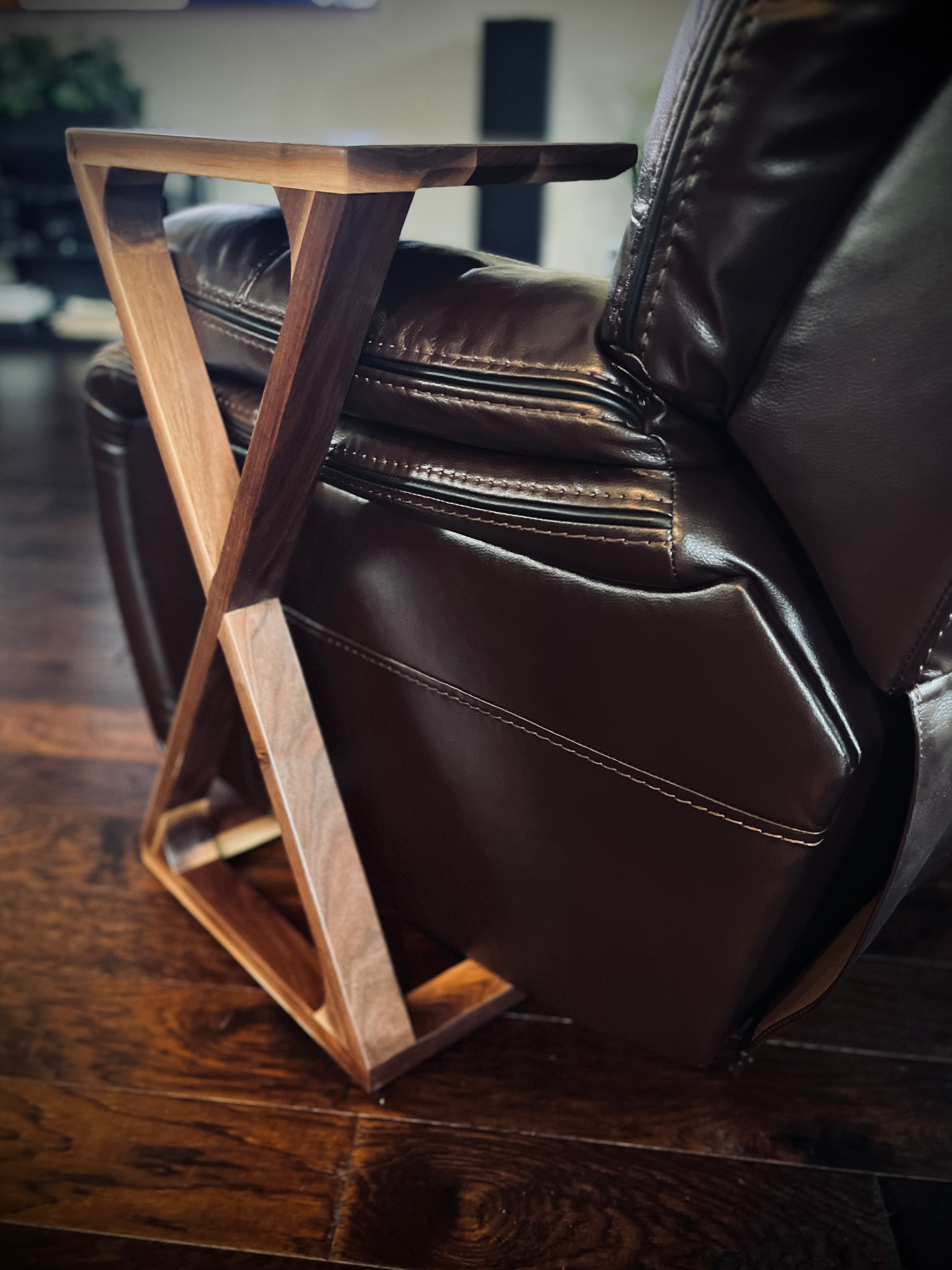 Timber 'Torch' Side Table