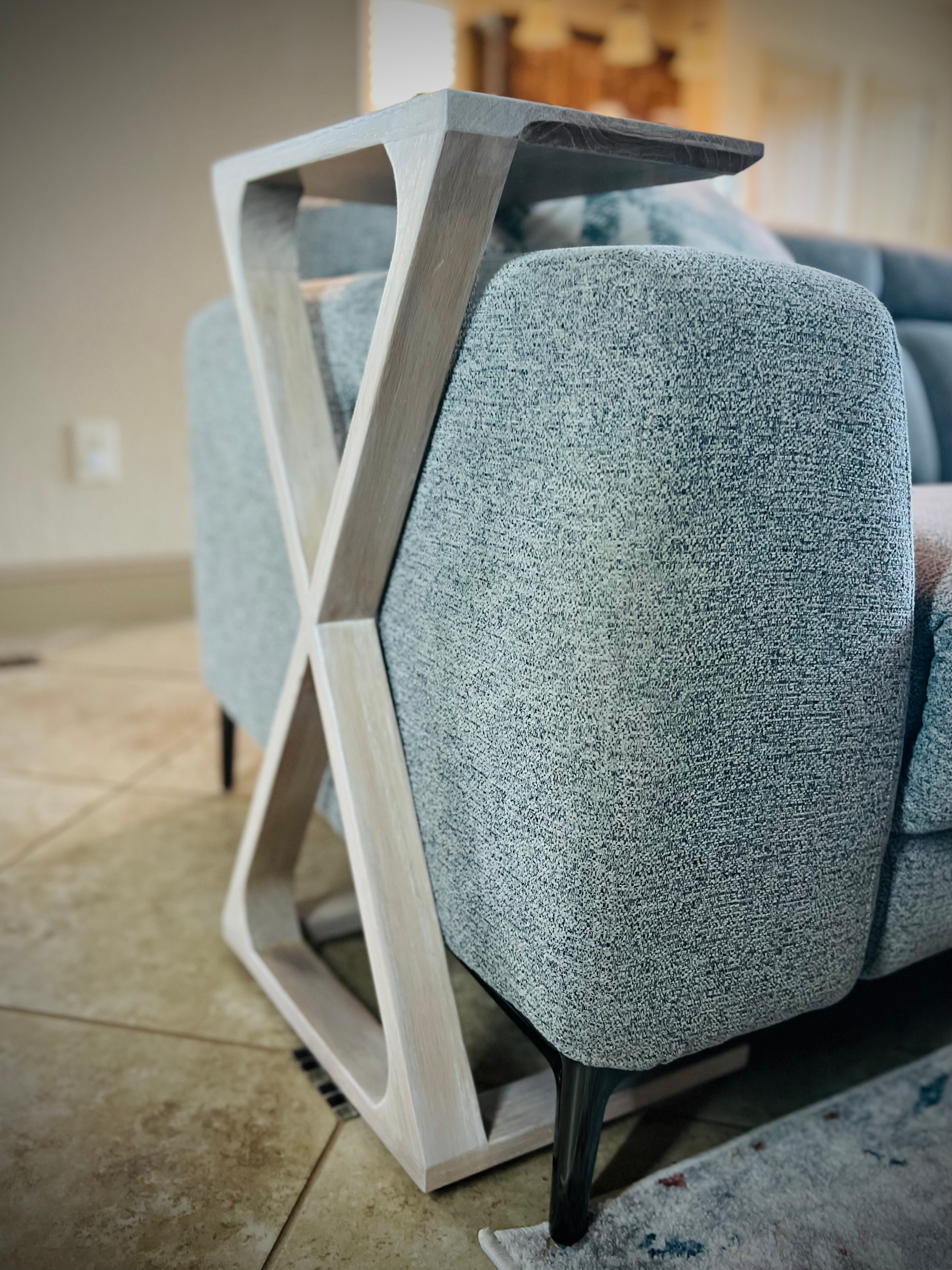 Timber 'Torch' Side Table