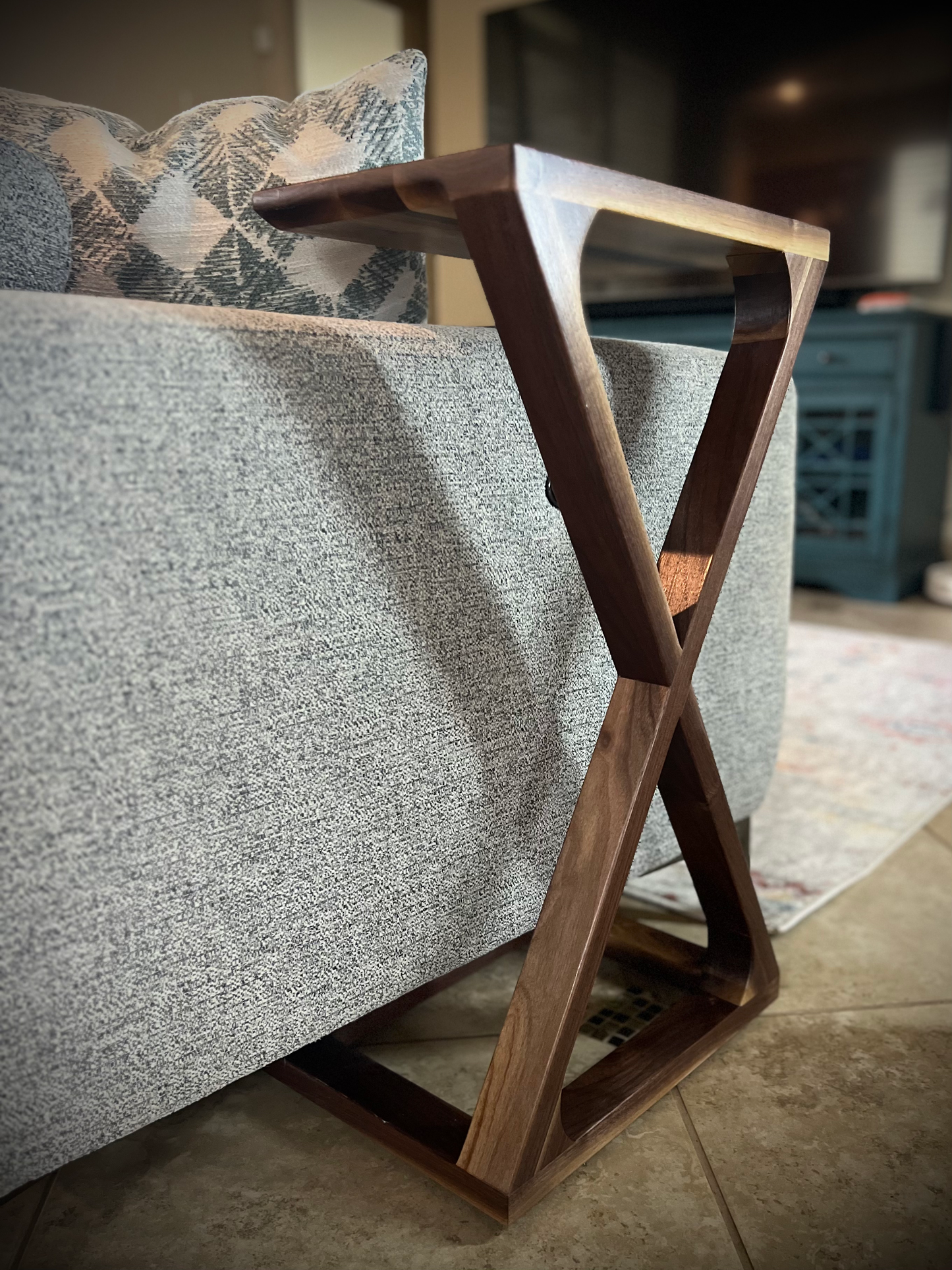 Timber 'Torch' Side Table