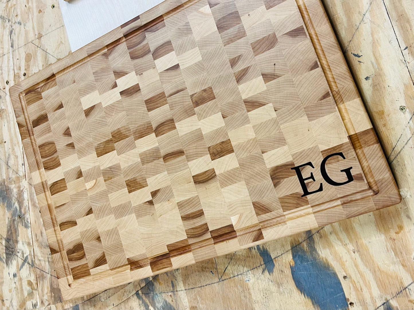 End Grain Cutting Board
