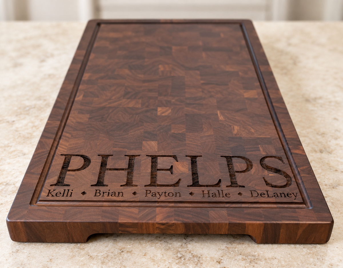 End Grain Cutting Board