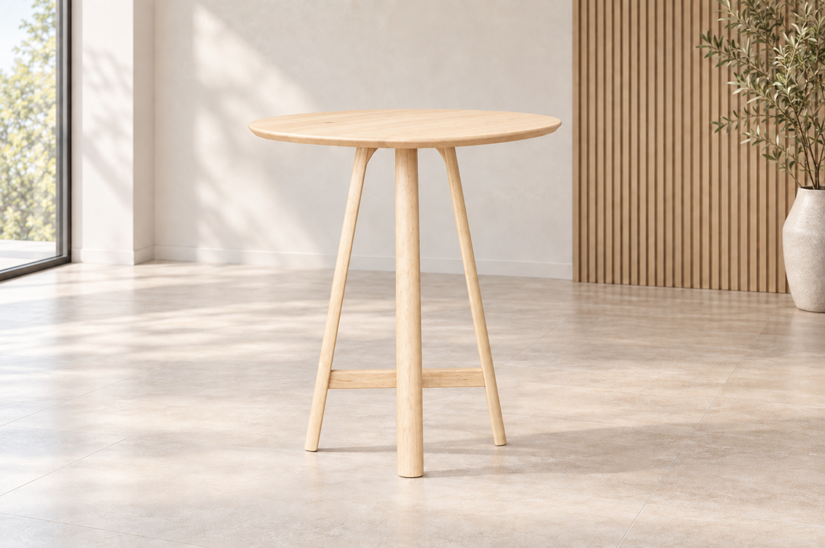 Stone 'Perch' Counter Table in Maple (Small)