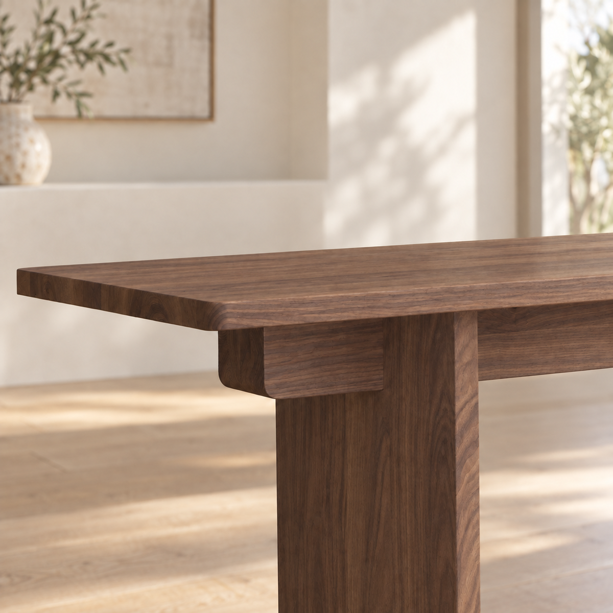 Mesa Counter Table in Walnut (Small)