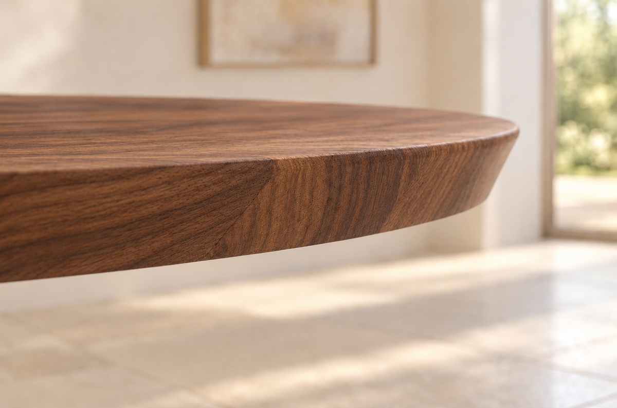 Ranch 'Corral' Dining Table in Walnut (Small)